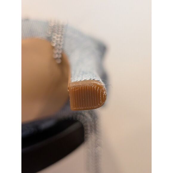 Gianni Bini Denim Boots • Rhinestones, Tassels & Metal Tips • Size 7M • New - Picture 9 of 14